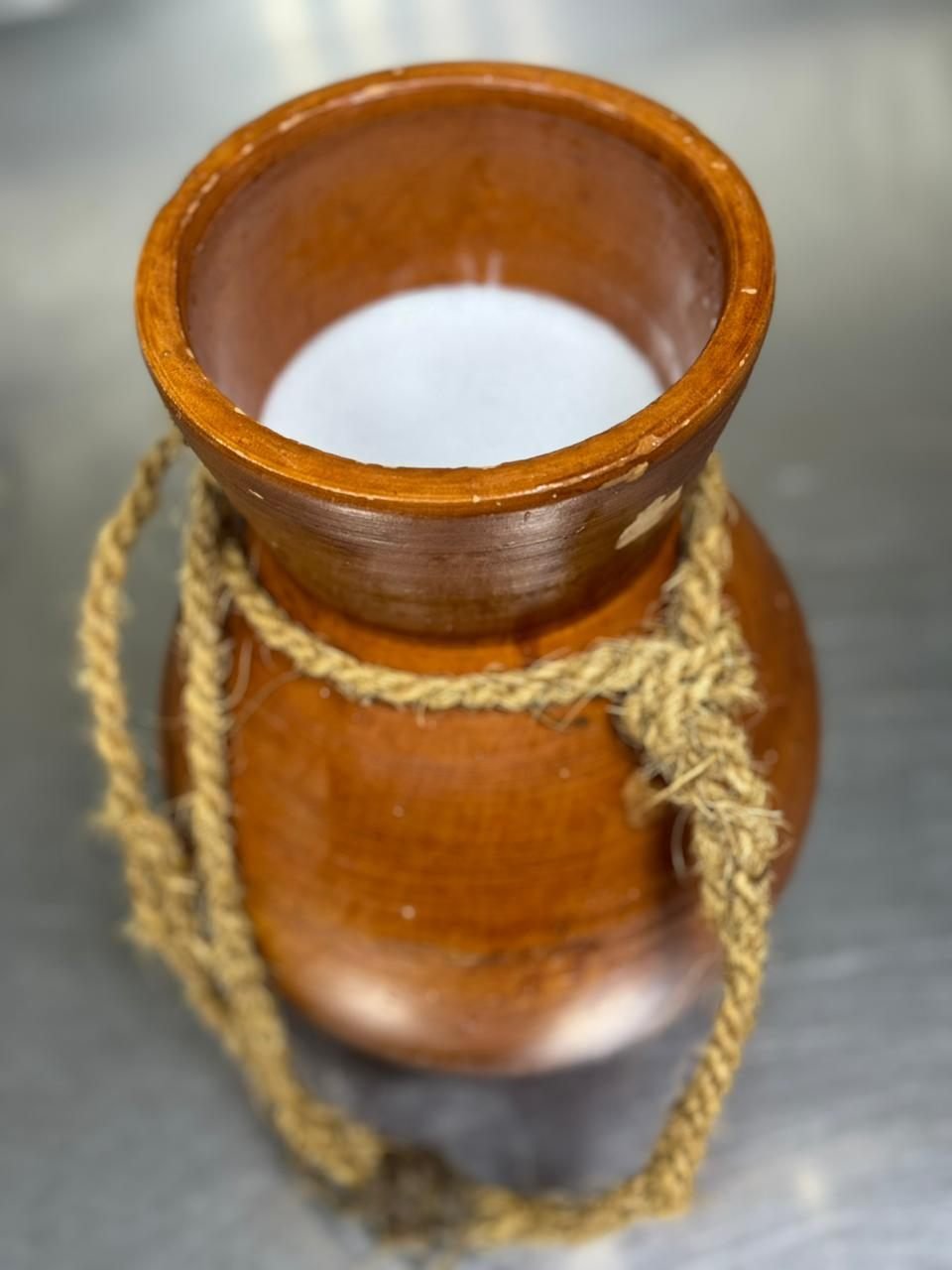 Clay pot toddy shop presentation at Just South RAK